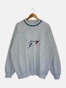 90's John Ashford Sport Embroidered Vintage Sweatshirt Size XL