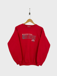 40 Off: 90's Ohio Buckeyes Embroidered USA Made Vintage Sweatshirt Size 6
