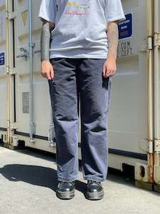 90's Carhartt Dungaree Fit Vintage Canvas Pants Size 38x30