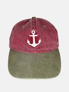 90's Anchor Embroidered Vintage Cap