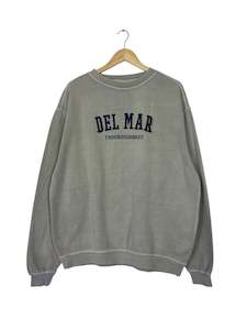 All Sweatshirts: 90's DEL MAR Thoroughbred Embroidered Vintage Sweatshirt Size XL