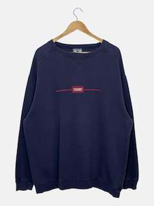 All Sweatshirts: 90's USMC Embroidered Vintage Sweatshirt Size XL