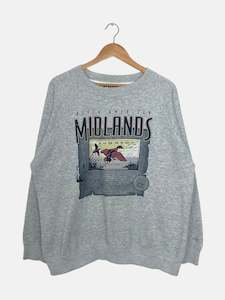 Usa Vintage: 90's North America Midlands Vintage Sweatshirt Size XL