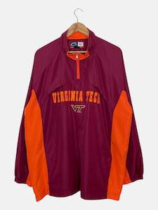 Out Of Stock 1: 90's Virginia Tech Embroidered Vintage Pull-over Jacket Size 2XL