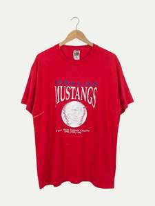 90's Dallas Mustangs Vintage T-Shirt Size XL