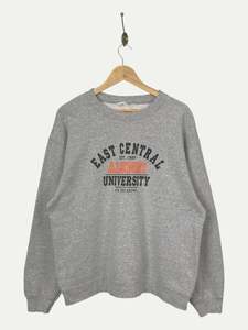 University: 90's East Central Alumni University Vintage Sweatshirt Size M