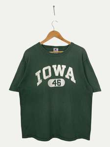 90's Champion Iowa 46 Vintage T-Shirt Size L
