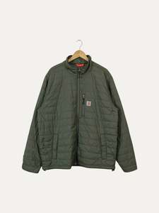 90's Carhartt Vintage Light Puffer Jacket Size 2XL