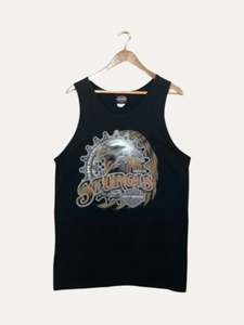 All T Shirts: 90's Harley Davidson South Dakota Vintage Singlet Size XL