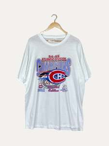 All T Shirts: 90's Fredericton Canadiens AHL Vintage T-Shirt Size XL
