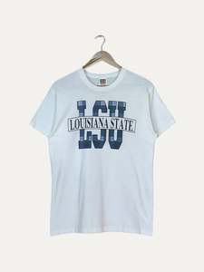 All T Shirts: 90's Louisiana State Vintage T-Shirt Size S