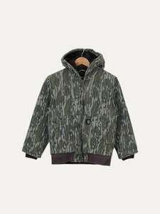 All Jackets: 90's Youth Carhartt Vintage Quilt Lined Heavy Duty Realtree Hooded Jacket Size M (10-12)