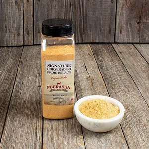 Nebraska Star Beef Premium Dry Rub Horseradish Prime Rib | All-Purpose Seasoning (544g)