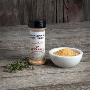 Nebraska Star Beef Premium Dry Rub Horseradish Prime Rib | All-Purpose Seasoning (110g)