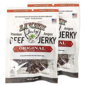 Nebraska Star Beef Premium Beef Jerky Original | High-Protein Snack (85g)