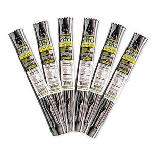 Nebraska Star Beef Jerky Stick Peppered | High-Protein Snack (35g)