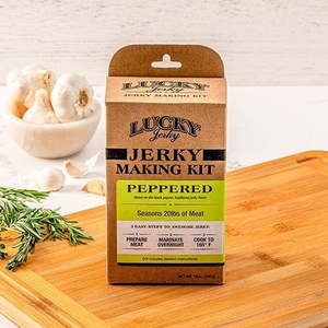 Nebraska Jery Diy Kits: Nebraska Star Beef Jerky Kit Peppered | DIY Classic Peppered Jerky Seasoning & Cure (340g)