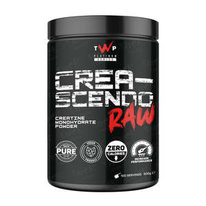 Twp Pre Workout: TWP CREA-SCENDO RAW | Pure Creatine Supplement for Strength & Performance | 500g