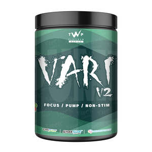 TWP VARI V2 – Fruit Pastilles | Focus, Pump & Non-Stim Pre-Workout | 580g – &hellip;