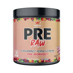TWP P.R.E. RAW Candy Energy | Platinum Series Performance Ready Everyday Pre-Workout (375g)
