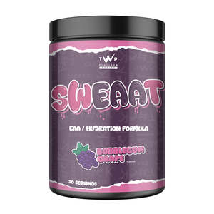 Twp Intra Workout: TWP SWEAAT EAA – Bubblegum Grape | Essential Amino Acid Intra-Workout | 450g