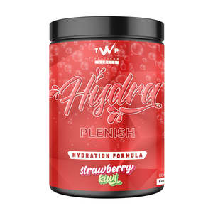 TWP HYDRA-PLENISH – Strawberry Kiwi | Advanced Hydration & Electrolyte Drink | 800g