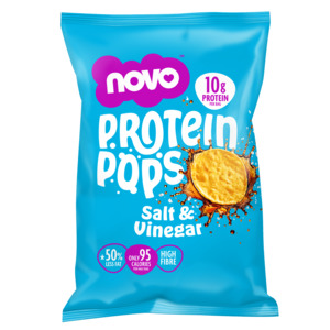 Salt & Vinegar Protein Pops | High-Protein Low Sugar Snack | Novo 45g