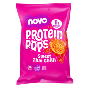 Sweet Chilli Protein Pops | High-Protein Low Sugar Snack | Novo 45g