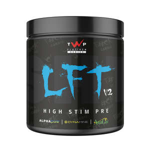 Lft Sht V2: TWP High Stim Pre-Workout – Blue Snow Cone | Intense Energy & Focus | 390g – Platinum Series