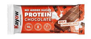 Kayow Protein Chocolate – Milk Chocolate | No Added Sugar | 44g