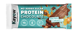 Kayow Protein Chocolate – Salted Caramel | No Added Sugar | 44g