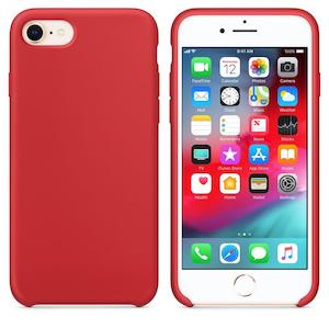 Iphone Cases: iPhone 6 / 6s Silicone Case - Red