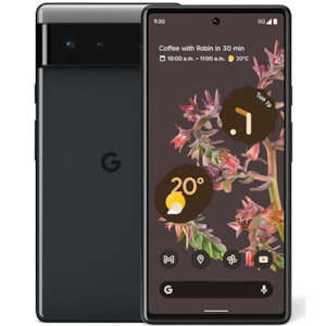 Google Pixel 6: Pixel 6 / 256GB / 1 - Like New / Stormy Black