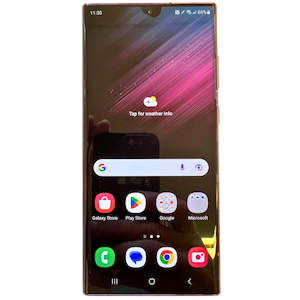 Galaxy S22 Ultra 5G / 256GB / 2 - Very Good (Screen Spot) / Burgundy