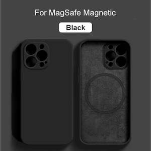 MagSafe iPhone 13 Pro Silicone Case - Black
