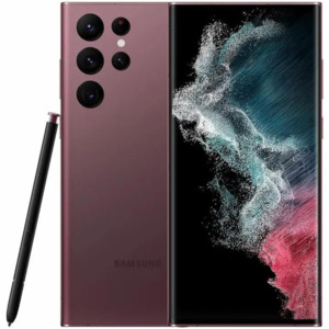 Galaxy S22 Ultra 5G / 128GB / 3 - Good / Burgundy