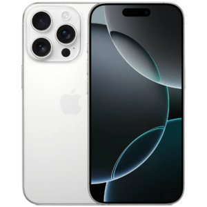 iPhone 16 Pro (eSIM only) / 128GB / 3 - Good / White Titanium