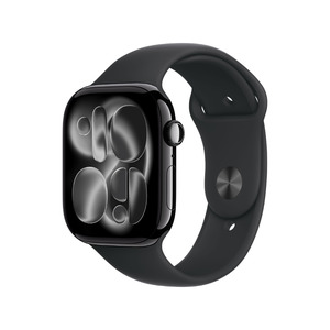 Watches: Apple Watch Series 11 (GPS) / 46mm / 2 - Very Good / Jet Black with Black Sport Band