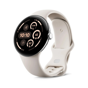 Watches: Google Pixel Watch 3 / 41mm / 2 - Very Good / Silver with Porcelain Active Band
