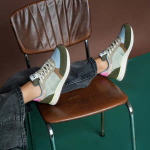 Woden: Woden Ronja Sneaker - Stone Multi