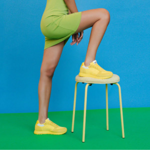 Woden: Woden Ronja Fruit  Sneakers - Lemon