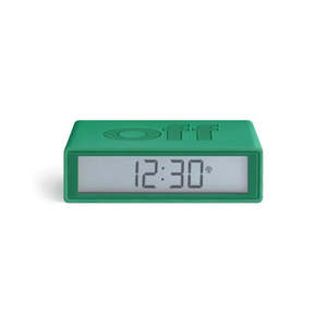 Lexon: Lexon Flip Classic Alarm Clock - Emerald
