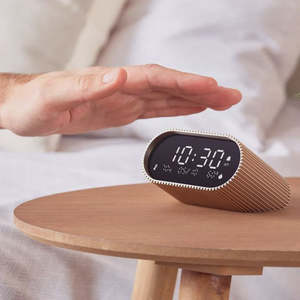 Lexon: Lexon Ray Clock - Vivid Gold