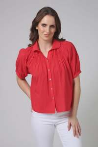Stella Gemma: Stella and Gemma Mimi Blouse - Flame