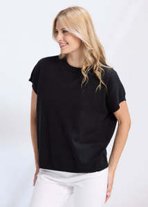 Stella Gemma: Stella and Gemma Gwen Tee - Black
