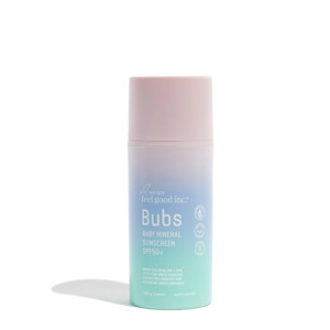 Sun Tan: We Are Feel Good Bubs Baby Mineral Sunscreen SPF50+ 100g