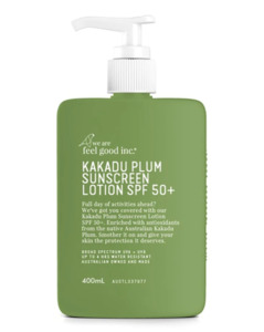 We Are Feel Good Kakadu Plum Sunscreen SPF50+ 400ml Pump