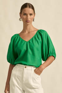 Zoe Kratzmann: Zoe Kratzmann Trace Top - Parrot