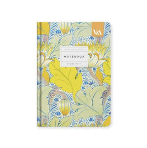 V&A Neon Floral A5 Hardback Notebook - No. 11 Arts & Crafts