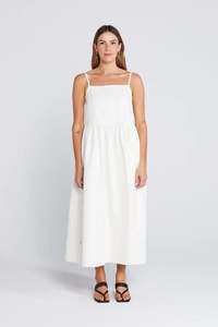 Thing Thing: Thing Thing Ziggle Dress - Creamy Daisy
